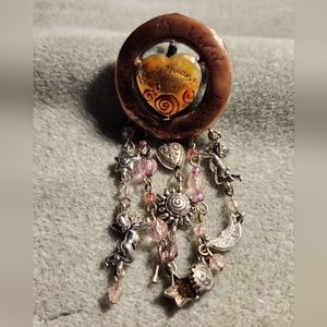 Love is patient pendant/pin